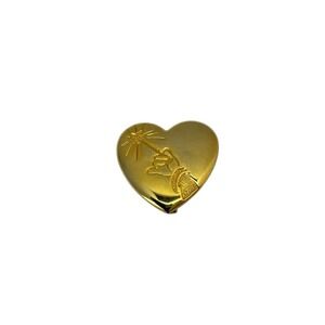 Disney‎ Pin Variety Club Sorcerer Mickey Mouse And Wand Gold Tone Heart 1 Inch